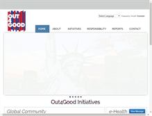 Tablet Screenshot of out4good.org